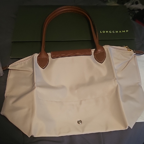 Longchamp Cream and Brown Women's Bag - Picture 4 of 4